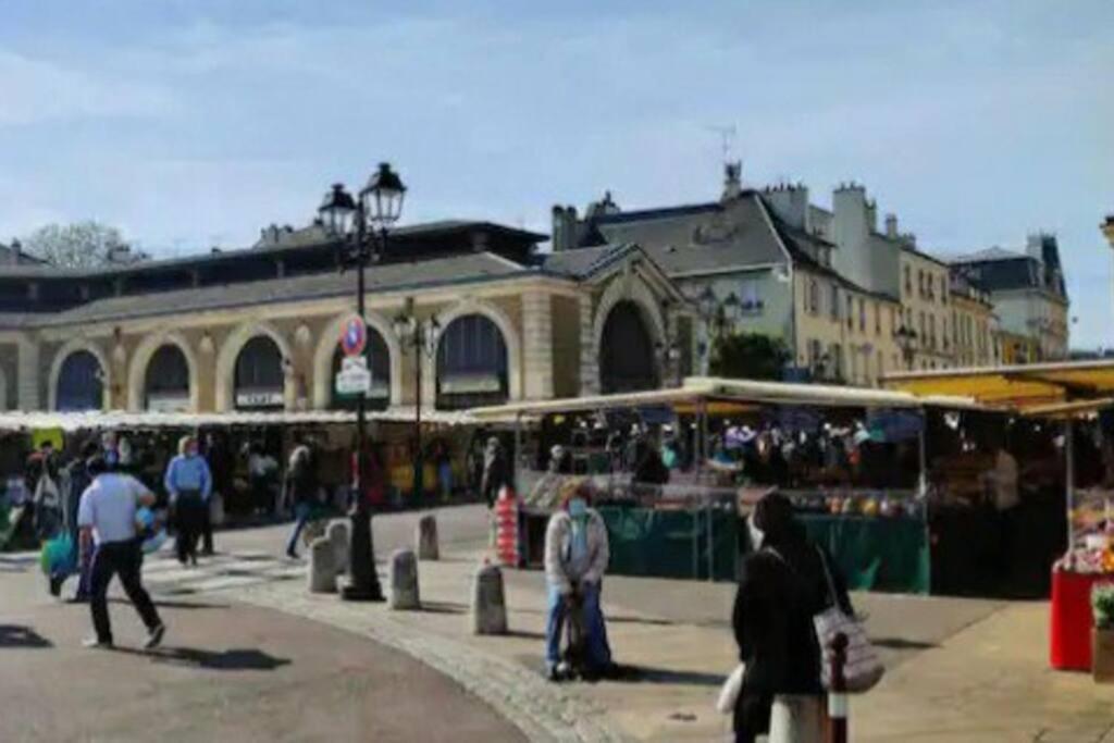 Le Lumineux 50 M² Gare/Chateau/Wifi/Netflix Versailles Exterior foto